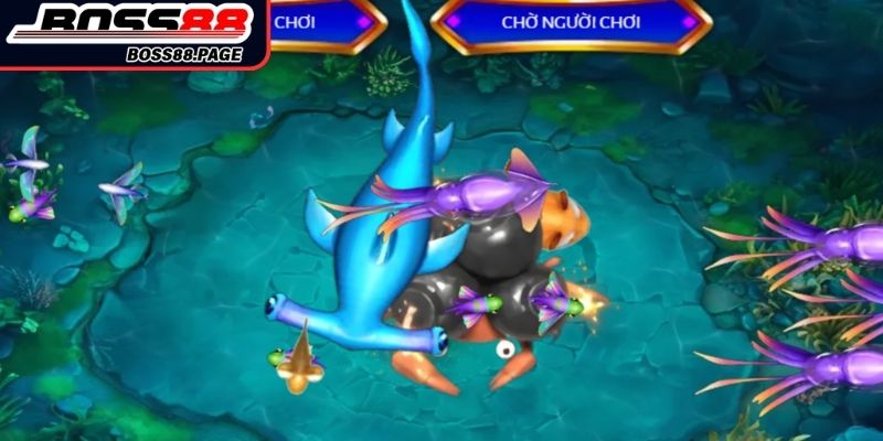 Bắn Cá Cua Vàng Boss8 Và Cơ Hội Giúp Bạn Săn Thưởng Bất Bại 2 Lưới bắt cá và item thu hồi vàng