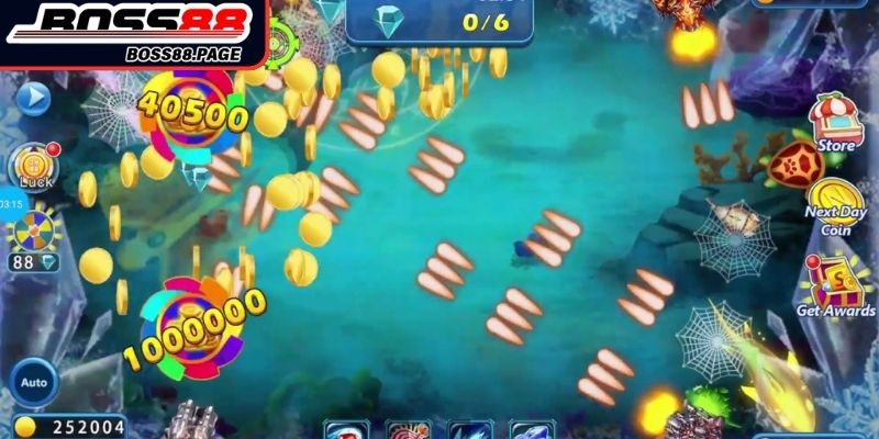 Bắn Cá Đại Dương Boss8 - Làm Chủ Đại Dương Săn Thưởng Lớn 3 Quan sát quỹ đạo di chuyển của boss