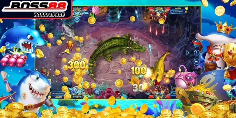 Bắn Cá Đại Dương Boss8 - Làm Chủ Đại Dương Săn Thưởng Lớn 1 Quy luật chơi game Bắn Cá Đại Dương Boss8