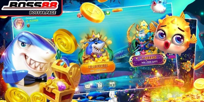Bắn Cá Rùa Xanh Boss8 - Chinh Phục Đại Dương, Thu Thưởng Lớn 1 Khám phá game Bắn Cá Rùa Xanh Boss8