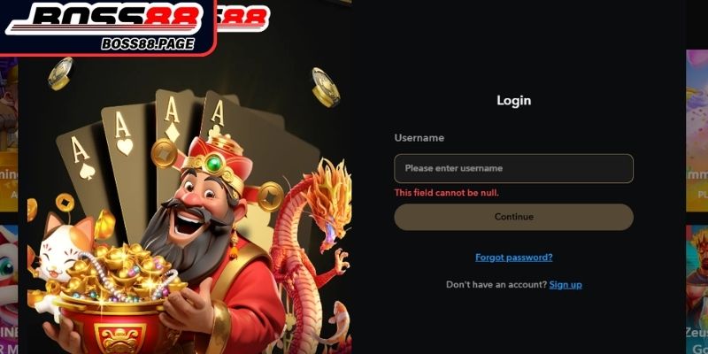 Đăng Nhập BOSS8 Mở Khóa Trải Nghiệm Giải Trí Đỉnh Cao 2 Mật khẩu bảo mật cao