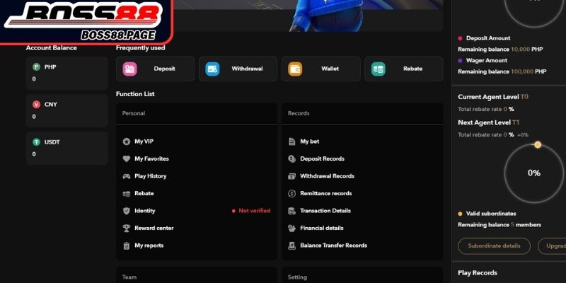Nạp Tiền BOSS8 Mở Khóa Trải Nghiệm Cá Cược Đỉnh Cao 1 Tổng quan về nạp tiền BOSS8