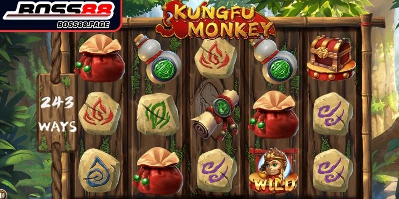 Nổ Hũ JDB Boss8 - Kho Slot Bùng Nổ Với Tỷ Lệ Thắng Cực Cao 3 Trải nghiệm game slot Kung Fu Monkey