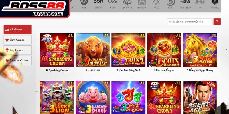 Nổ Hũ Jili Boss8 - Đỉnh Cao Giải Trí Hỗ Trợ Thắng Jackpot 1 Khái quát nhà cung cấp nổ hũ Jili Boss8