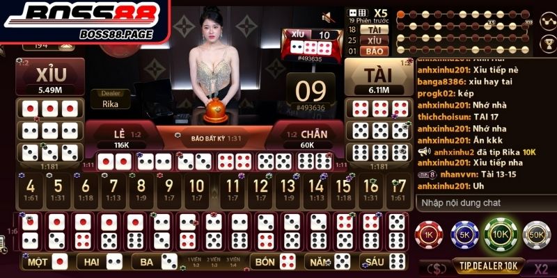 Sicbo Boss8 Là Gì? Hướng Dẫn Cách Chơi Và Soi Cầu Chuẩn Xác 2 Kèo tổng điểm trong Sicbo